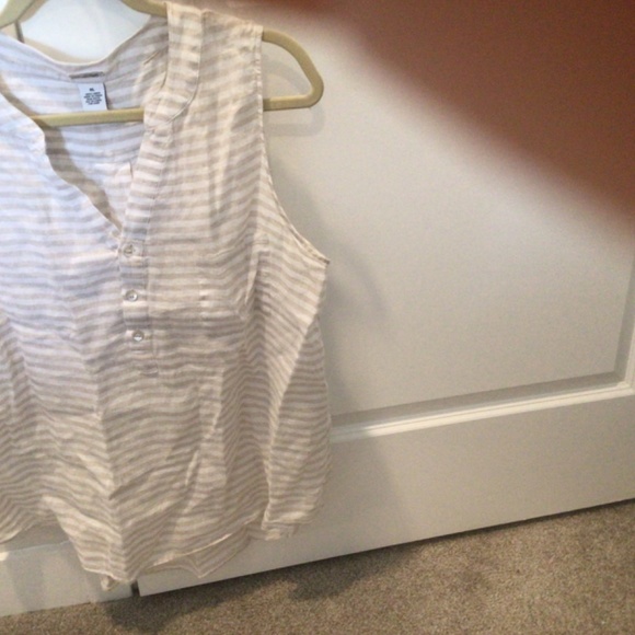 Magaschoni Linen Blouse - Picture 2 of 2